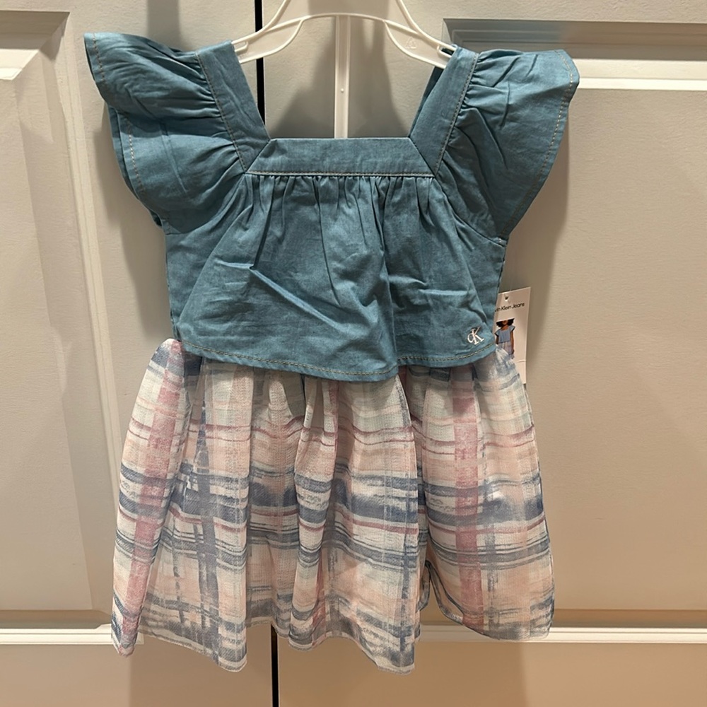 NWT Calvin Klein Girls Dress